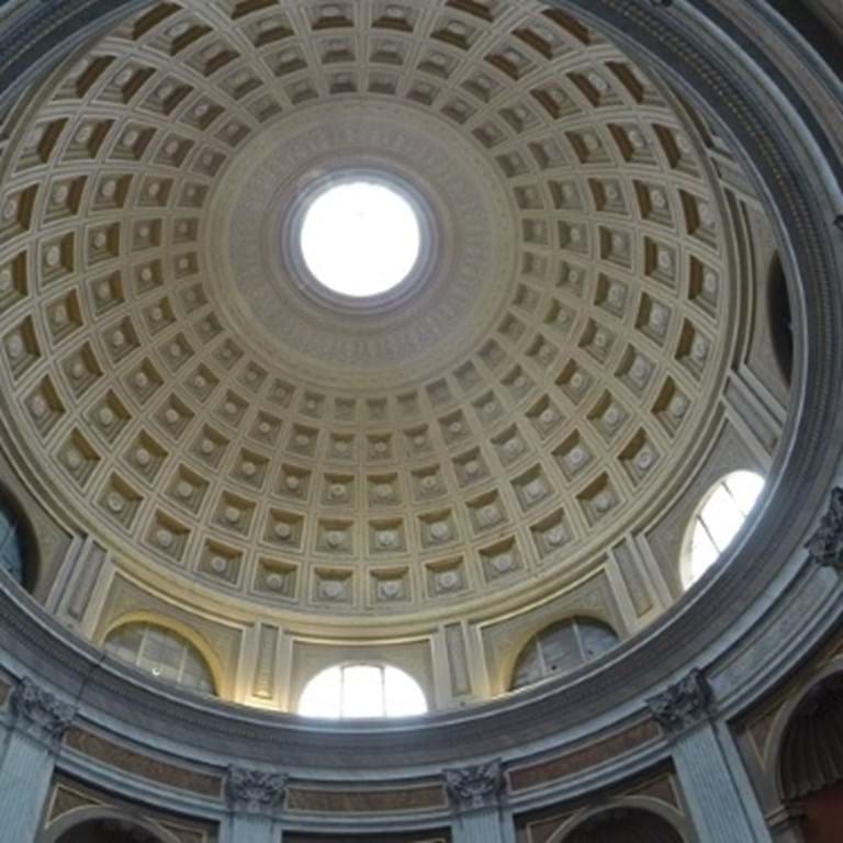 Taket på Pantheon i Roma er en av verdens eldste betongkonstruksjoner