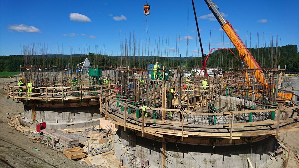 Gildestøp, Monserud Renseanlegg i Hønefoss i 2017